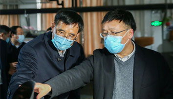 今日恒林 _ 浙江省委常委、統(tǒng)戰(zhàn)部部長熊建平一行視察恒林