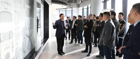 上市公司投資考察團(tuán)一行蒞臨恒林家居調(diào)研