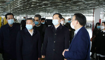 湖州市委書記馬曉輝一行視察恒林