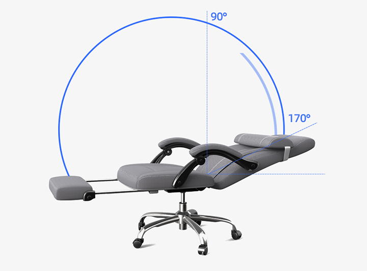 超大角度后躺設(shè)計