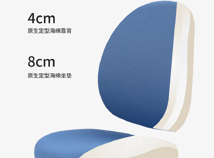 原生定型海綿，柔軟Q彈